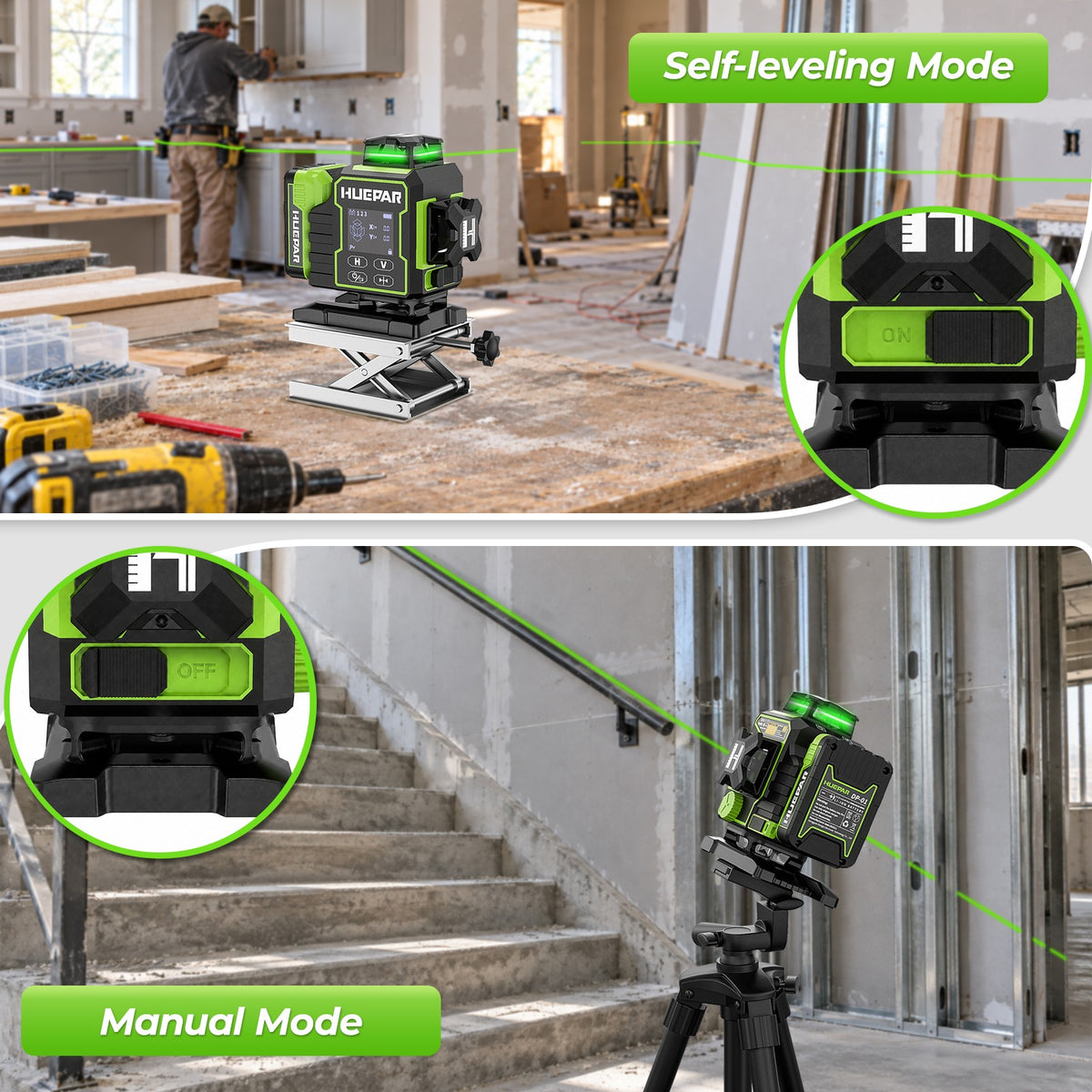 Huepar W04CG Laser Level