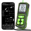 Huepar S120G-BT - Bluetooth Laser Distance Meter (395FT, 1/16in Accuracy, App, Area, Volume )