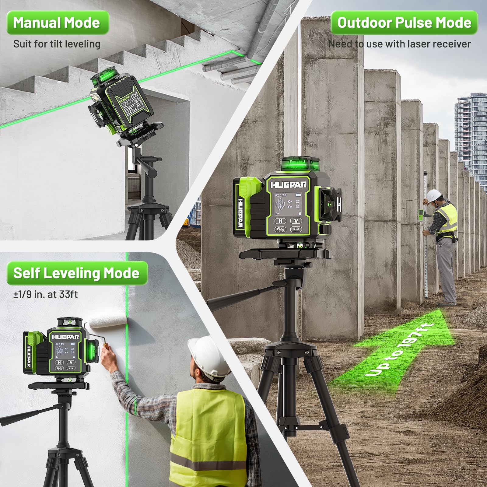 Huepar W04CG Laser Level
