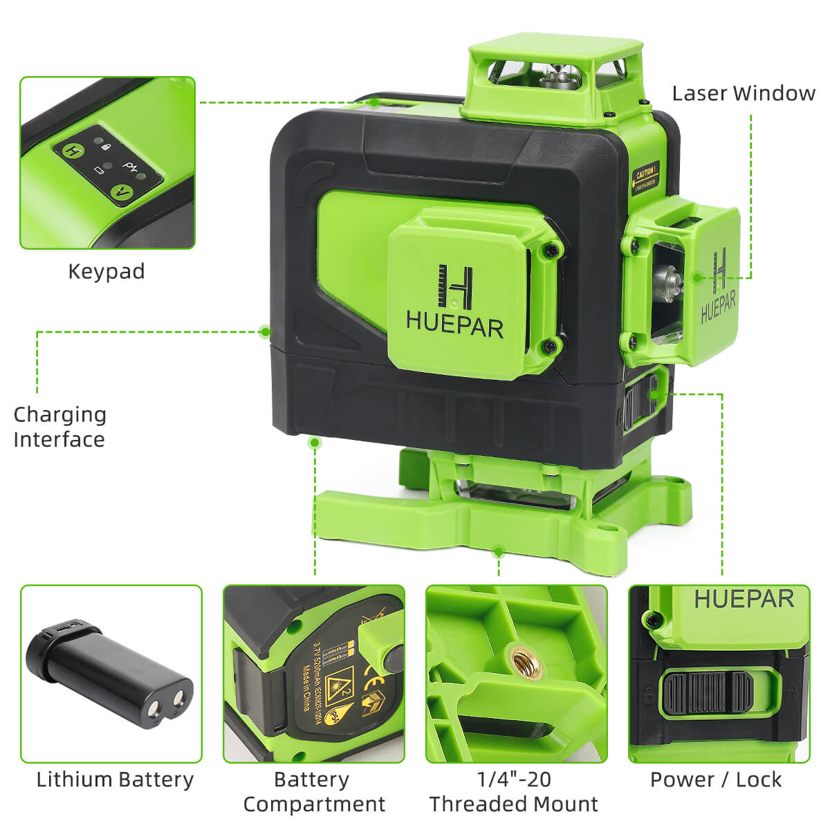 Huepar 904DG Laser Level