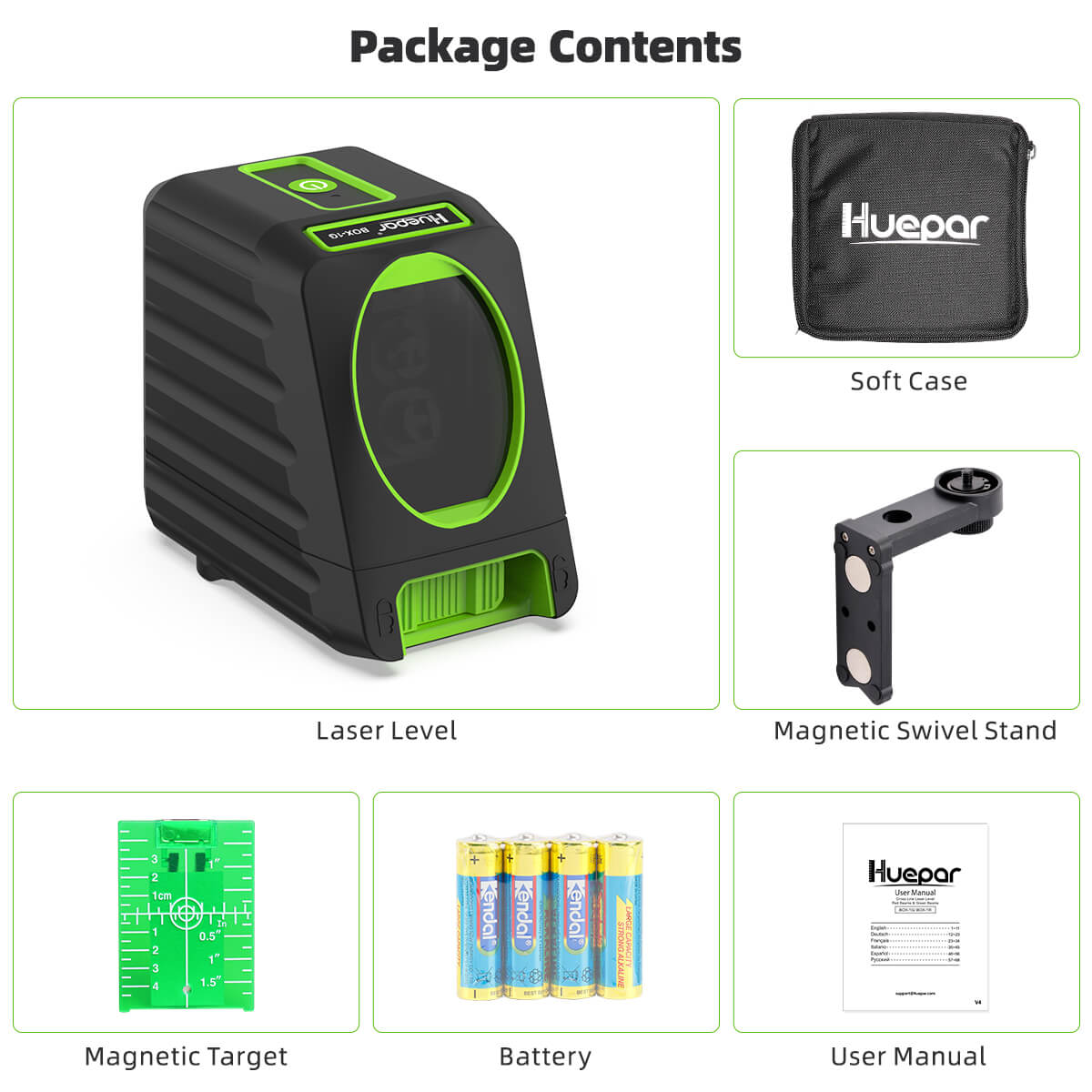 Huepar BOX-1G Laser Level