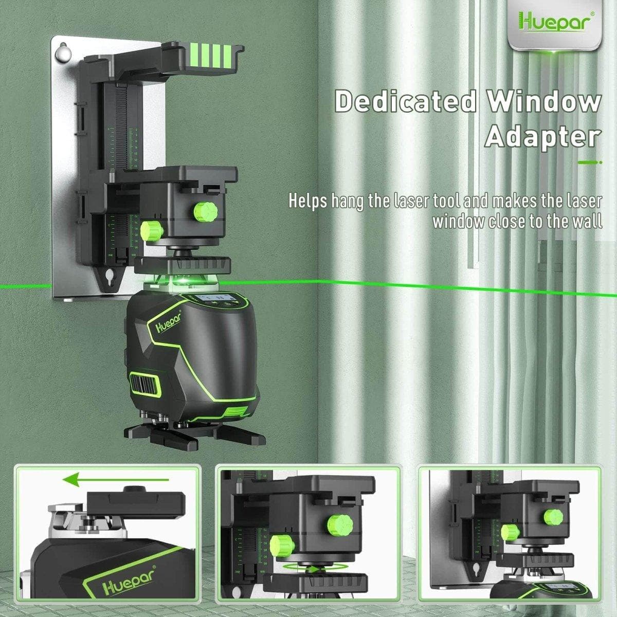 Huepar PV11+ Fine tuning Bracket Adapter - HUEPAR US